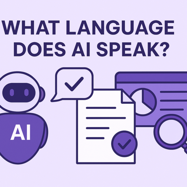 What language does AI speak?
